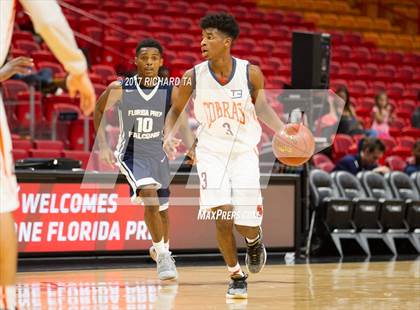 Thumbnail 3 in Florida Prep vs. South Miami (Hoophall Miami Invitational) photogallery.