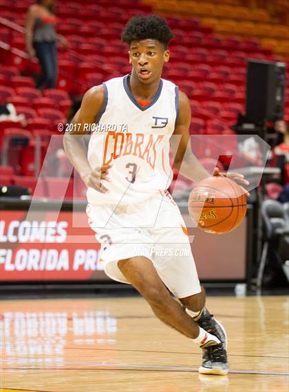 Thumbnail 1 in Florida Prep vs. South Miami (Hoophall Miami Invitational) photogallery.