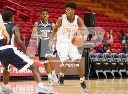 Thumbnail 1 in Florida Prep vs. South Miami (Hoophall Miami Invitational) photogallery.