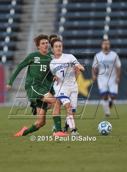 Thumbnail 3 in Mountain Vista vs. Broomfield (CHSAA 5A Final) photogallery.