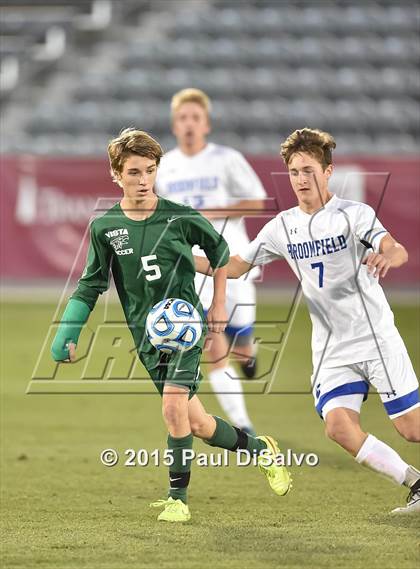 Thumbnail 1 in Mountain Vista vs. Broomfield (CHSAA 5A Final) photogallery.