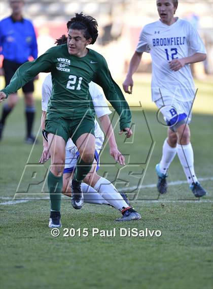 Thumbnail 2 in Mountain Vista vs. Broomfield (CHSAA 5A Final) photogallery.