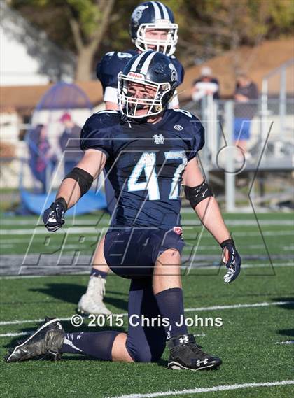 Thumbnail 2 in Mater Dei vs. Taylorville (IHSA 4A Quarterfinal) photogallery.