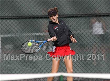 Thumbnail 2 in Monte Vista vs. St. Francis (CIF NorCal Team Tennis Championships) photogallery.