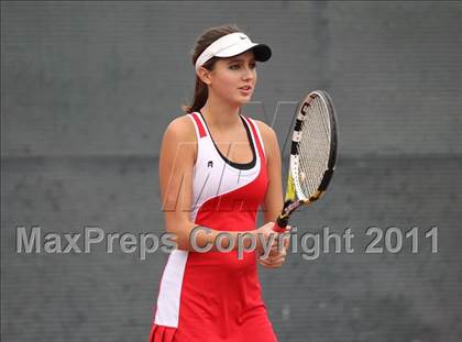 Thumbnail 2 in Monte Vista vs. St. Francis (CIF NorCal Team Tennis Championships) photogallery.