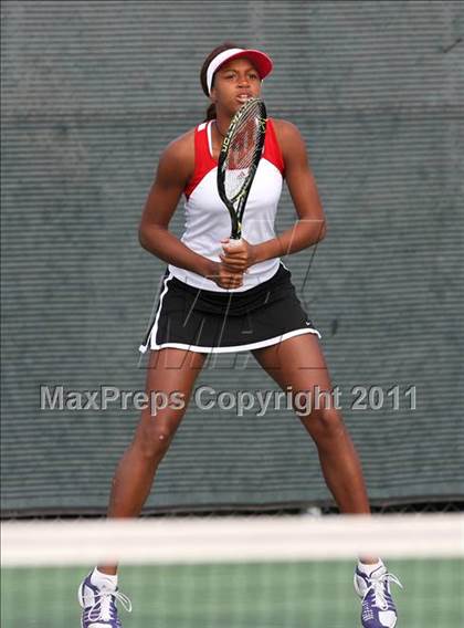 Thumbnail 3 in Monte Vista vs. St. Francis (CIF NorCal Team Tennis Championships) photogallery.