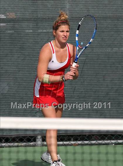 Thumbnail 1 in Monte Vista vs. St. Francis (CIF NorCal Team Tennis Championships) photogallery.