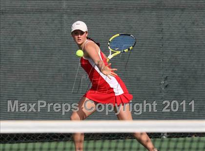 Thumbnail 3 in Monte Vista vs. St. Francis (CIF NorCal Team Tennis Championships) photogallery.