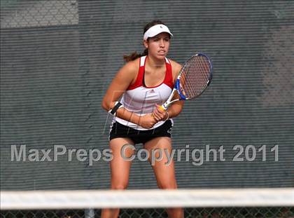 Thumbnail 2 in Monte Vista vs. St. Francis (CIF NorCal Team Tennis Championships) photogallery.