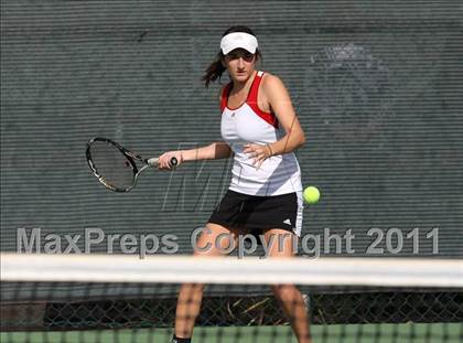 Thumbnail 3 in Monte Vista vs. St. Francis (CIF NorCal Team Tennis Championships) photogallery.