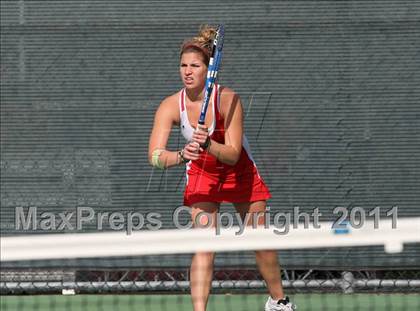 Thumbnail 2 in Monte Vista vs. St. Francis (CIF NorCal Team Tennis Championships) photogallery.