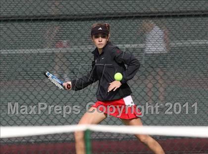 Thumbnail 1 in Monte Vista vs. St. Francis (CIF NorCal Team Tennis Championships) photogallery.