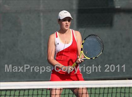 Thumbnail 2 in Monte Vista vs. St. Francis (CIF NorCal Team Tennis Championships) photogallery.