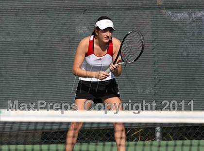 Thumbnail 1 in Monte Vista vs. St. Francis (CIF NorCal Team Tennis Championships) photogallery.