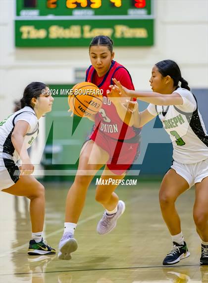 Thumbnail 2 in St. Joseph vs Redondo Union (Santa Barbara Tournament of Champions) photogallery.