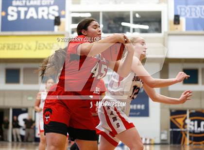 Thumbnail 3 in Manti vs. South Sevier (UHSAA 3A Quarterfinal) photogallery.