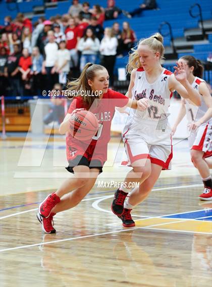 Thumbnail 1 in Manti vs. South Sevier (UHSAA 3A Quarterfinal) photogallery.