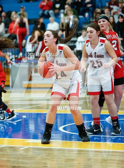 Thumbnail 1 in Manti vs. South Sevier (UHSAA 3A Quarterfinal) photogallery.