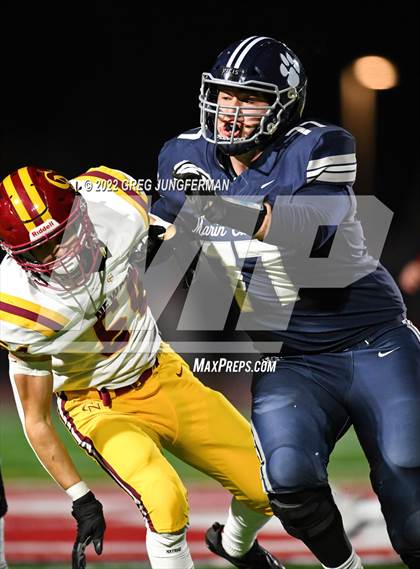 Thumbnail 1 in Cardinal Newman @ Marin Catholic (CIF NCS D4 Championship) photogallery.