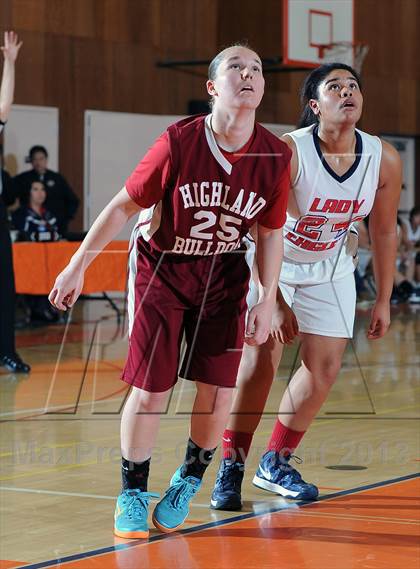 Thumbnail 1 in Highland vs. Marshall (Pasadena Poly Tournament) photogallery.