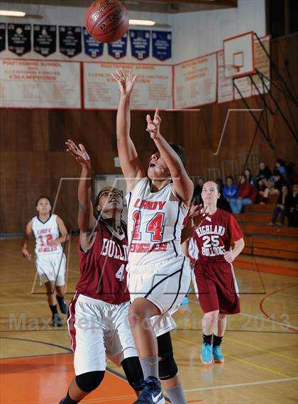 Thumbnail 2 in Highland vs. Marshall (Pasadena Poly Tournament) photogallery.