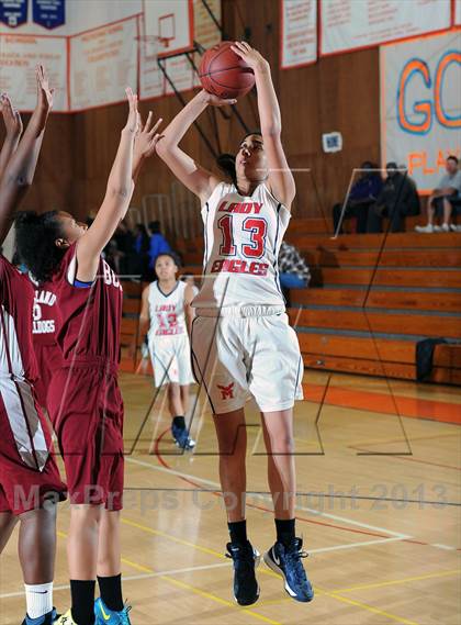 Thumbnail 1 in Highland vs. Marshall (Pasadena Poly Tournament) photogallery.