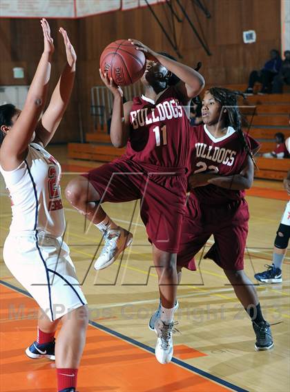 Thumbnail 3 in Highland vs. Marshall (Pasadena Poly Tournament) photogallery.