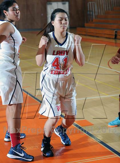 Thumbnail 2 in Highland vs. Marshall (Pasadena Poly Tournament) photogallery.