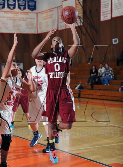 Thumbnail 2 in Highland vs. Marshall (Pasadena Poly Tournament) photogallery.