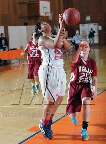 Thumbnail 1 in Highland vs. Marshall (Pasadena Poly Tournament) photogallery.