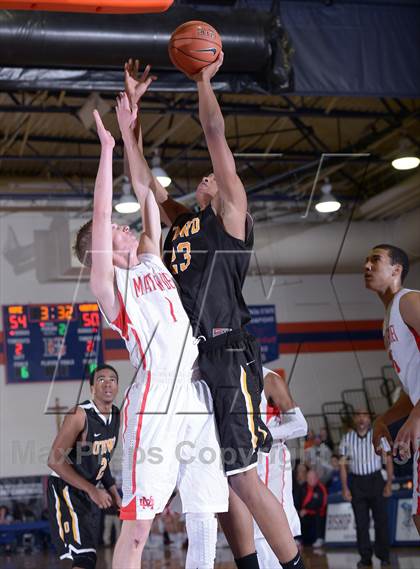 Thumbnail 1 in Bishop O'Dowd vs. Mater Dei (Tarkanian Classic) photogallery.