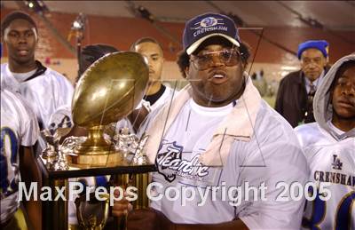 Thumbnail 1 in Crenshaw vs. Taft (Section Final) photogallery.