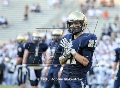 Thumbnail 3 in Plano East vs. Dallas Jesuit photogallery.