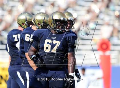 Thumbnail 2 in Plano East vs. Dallas Jesuit photogallery.