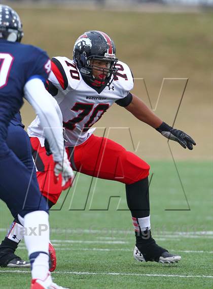 Thumbnail 2 in Allen vs. Westfield (UIL 5A Division 1 Region II Final) photogallery.