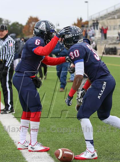 Thumbnail 1 in Allen vs. Westfield (UIL 5A Division 1 Region II Final) photogallery.