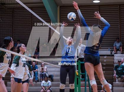 Thumbnail 3 in Maui Prep vs. Le Jardin Academy (HHSAA D2 Quarterfinals) photogallery.