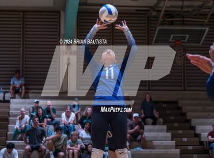 Thumbnail 3 in Maui Prep vs. Le Jardin Academy (HHSAA D2 Quarterfinals) photogallery.