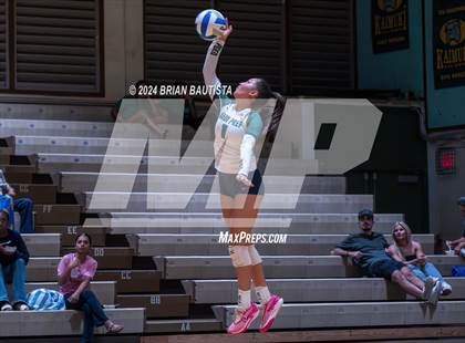 Thumbnail 3 in Maui Prep vs. Le Jardin Academy (HHSAA D2 Quarterfinals) photogallery.