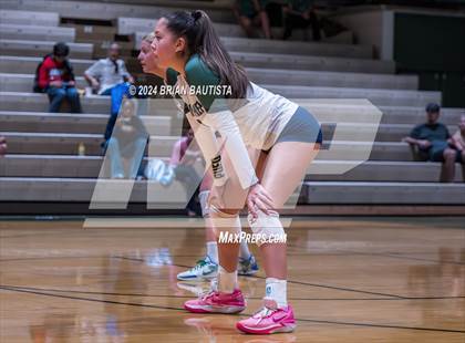 Thumbnail 2 in Maui Prep vs. Le Jardin Academy (HHSAA D2 Quarterfinals) photogallery.