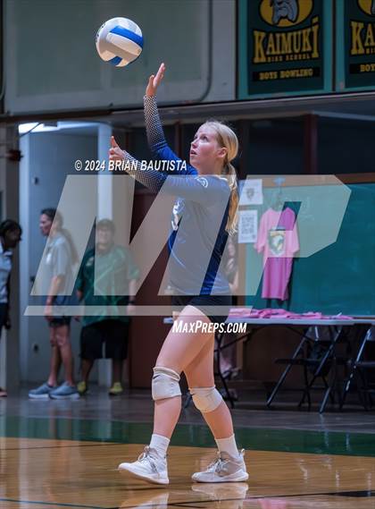 Thumbnail 2 in Maui Prep vs. Le Jardin Academy (HHSAA D2 Quarterfinals) photogallery.