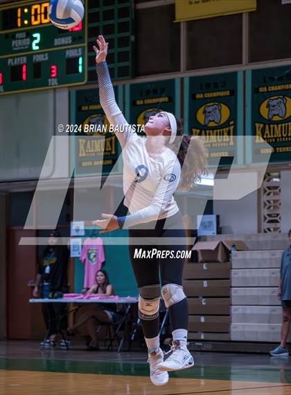 Thumbnail 2 in Maui Prep vs. Le Jardin Academy (HHSAA D2 Quarterfinals) photogallery.