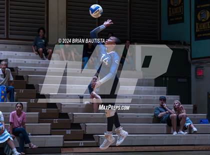 Thumbnail 1 in Maui Prep vs. Le Jardin Academy (HHSAA D2 Quarterfinals) photogallery.