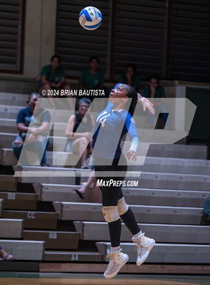 Thumbnail 1 in Maui Prep vs. Le Jardin Academy (HHSAA D2 Quarterfinals) photogallery.