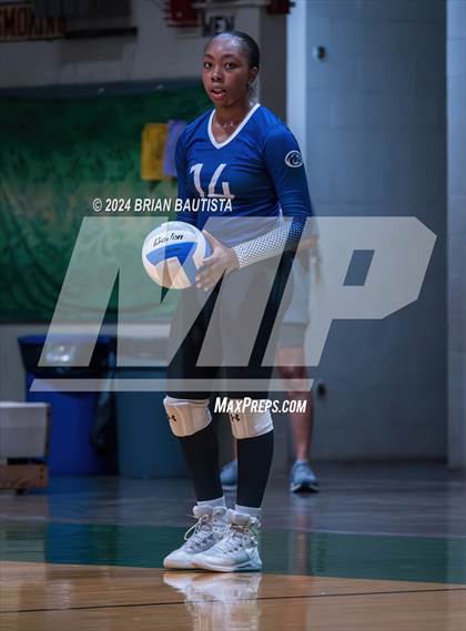 Thumbnail 1 in Maui Prep vs. Le Jardin Academy (HHSAA D2 Quarterfinals) photogallery.