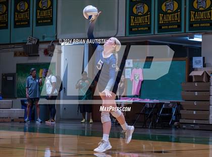 Thumbnail 1 in Maui Prep vs. Le Jardin Academy (HHSAA D2 Quarterfinals) photogallery.