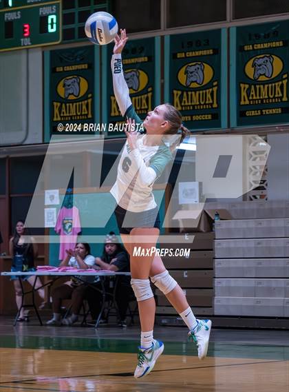 Thumbnail 3 in Maui Prep vs. Le Jardin Academy (HHSAA D2 Quarterfinals) photogallery.