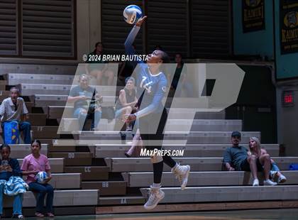 Thumbnail 2 in Maui Prep vs. Le Jardin Academy (HHSAA D2 Quarterfinals) photogallery.