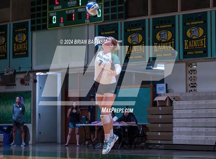 Thumbnail 1 in Maui Prep vs. Le Jardin Academy (HHSAA D2 Quarterfinals) photogallery.