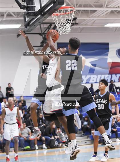Thumbnail 1 in Sam Rayburn vs. Manvel (McDonald's Texas Invitational) photogallery.